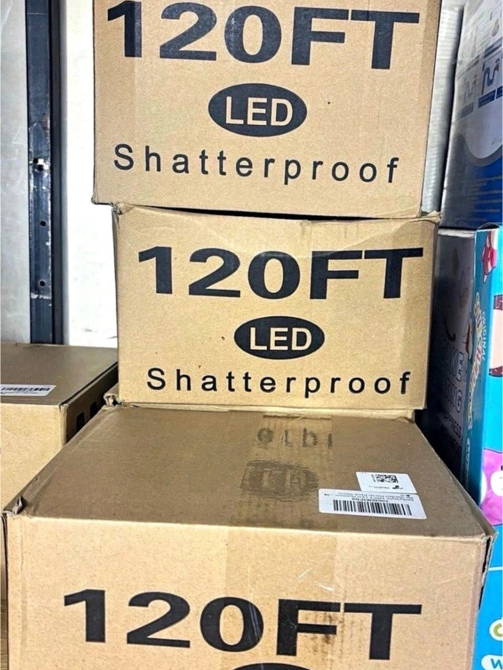 120FT LED Shatterproof String Lights